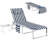Outdoor Tanning Chair Folding Chaise Lounge Chair-1730779597