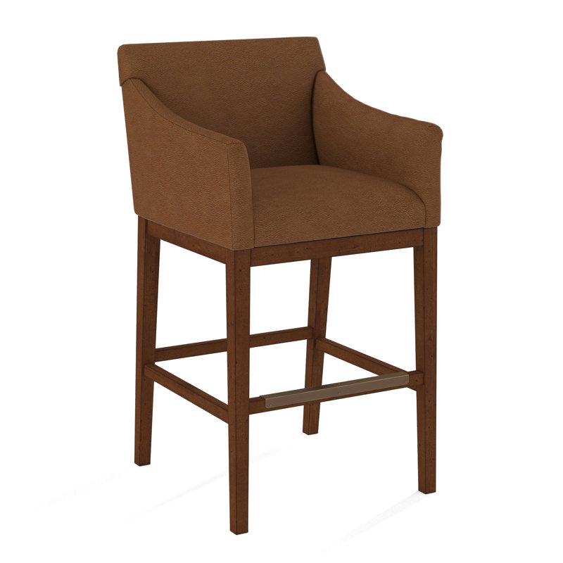 Upholstered Stool, Applause Bravo, Nutmeg