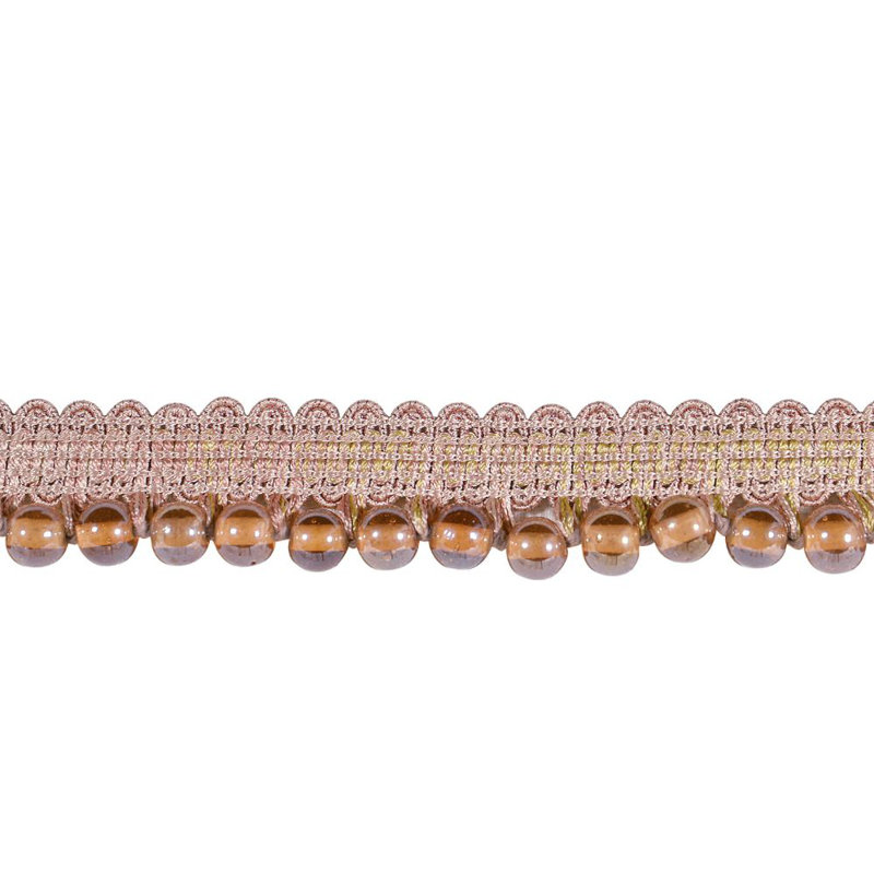 Halo Beaded Trim Fabric