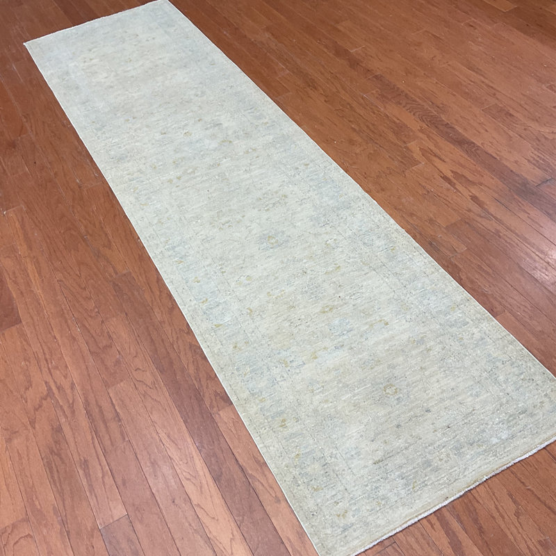  Handmade Oushak Wool Runner