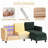 76.4'' Upholstered Sofa Chaise-1235360808