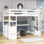 Lit mezzanine pour enfant avec tiroirs Casandra-741102663-741102681