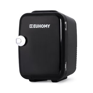 Euhomy 0.7 Cubic Feet Portable Countertop Mini Fridge