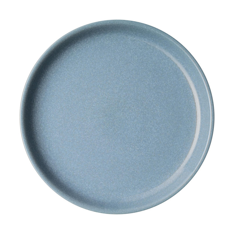 Elements Coupe Dinner Plate, Blue