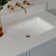 DeerValley Ally 21" X 15'' Rectangular Vitreous China Undermount Bathroom Sink with Overflow