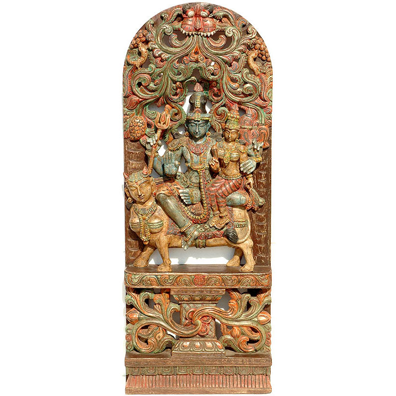 Uma Maheshvara On Kamadhenu