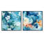 Dooling - Ensemble de 2 collages carrés abstraits-101865294-101865293