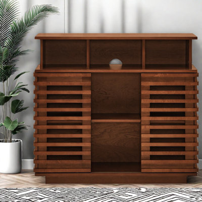 Storage Sideboards & Buffets, 36.8 In Mdf Wood Farmhouse Cabinet For Kitchen