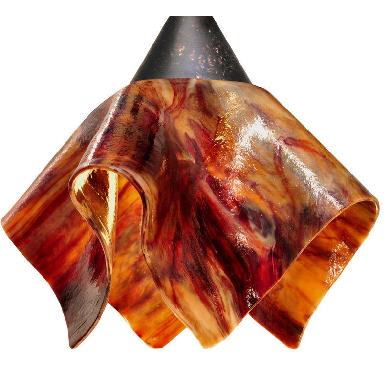 Luminaire suspendu Amergin, Petit, Nickel, Bégonia