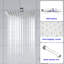 Wall Mount Dual Shower Head with Rough-in Valve and Slide Bar-60193142