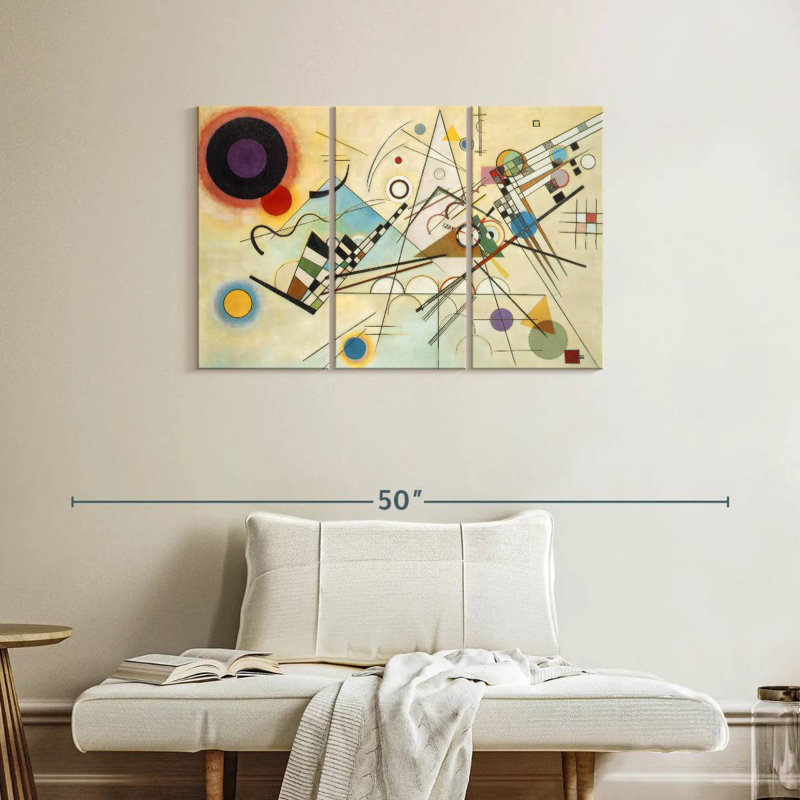 Avery Composition VIII, 24" H x 38" W
