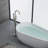 Circular Double Handle Floor Mounted Clawfoot Tub Faucet-87954846