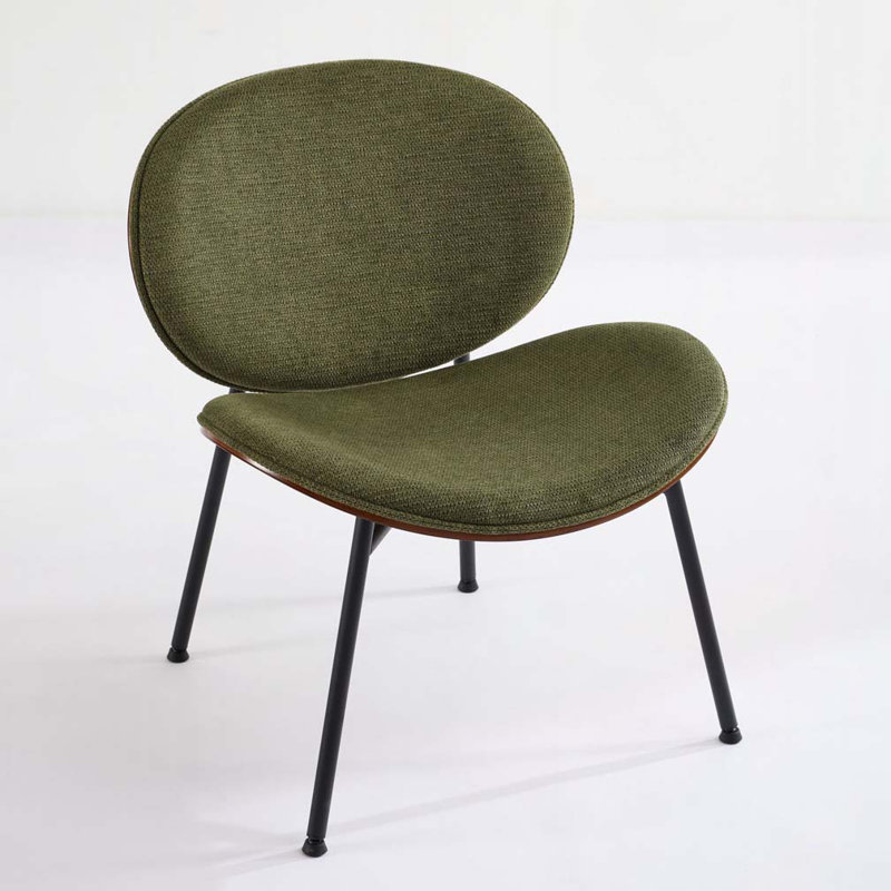 Upholstered Dining Chair, Green