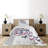 Butterflies Farmhouse / Country Polyester Coverlet-290997742