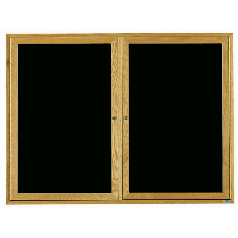 Tableau à lettres mural, 48 po x 72 po, Deux, Laque transparente ultrabrillante