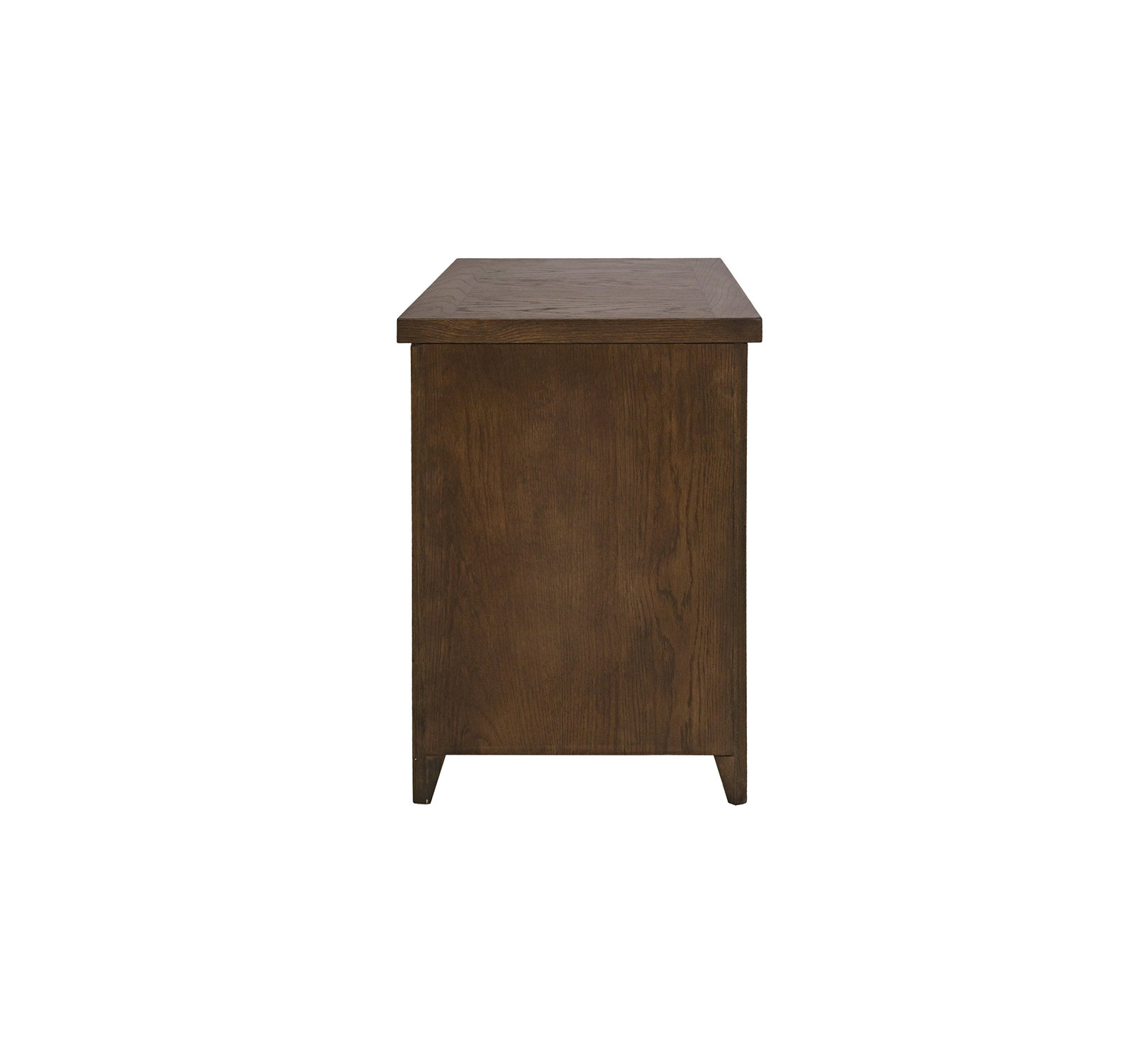 3-Drawer Vertical Filing Cabinet, Brown