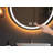 24" LED Bathroom Mirror with Lighting,Round Mirror with Lighting,Bathroom Wall Mirror,3 Dimmable Light Colors,Bathroom Mirror with Touch Switch and Defogging,3000K-10000K