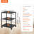 23.6'' H x 16.5'' W Printer Stand with Wheels