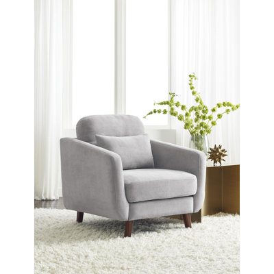 Serta Sierra 34.5" Wide Tufted Polyester Armchair