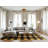 Machine Washable Botanical Brown Area Rug-1050461327