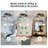 Kirac 24.8'' 6 - Blade Dimmable LED Ceiling Fan with Remote Control and APP