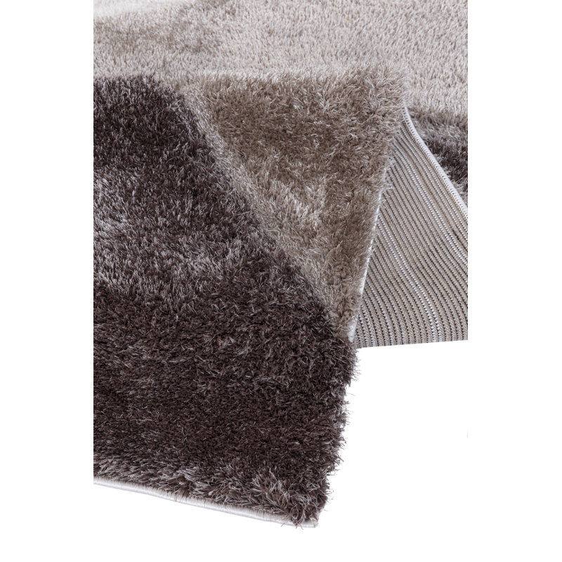 Todi Rug Carpet Runner Mat Geometric Machine Tufted Shag Indoor / Outdoor Area Rug, Rectangle 2'7" x 5'