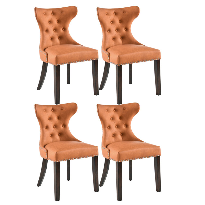 Chaise d'appoint Saphron, Orange, 4