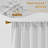 Semi Sheer Rod Pocket Curtain Panel with Tassel Fringe – Faux Linen Textured, Light Filtering, 1 Panel-509945929-509945926