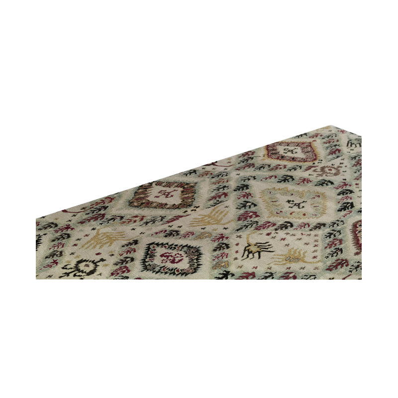 Wool Geometric Area Rug