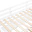 Lit superposé Style - blanc, 2 tiroirs, 3 tablettes et glissade, texture bois naturel confortable-130164579