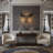 Castoria Deer Flush Mounted Sconce