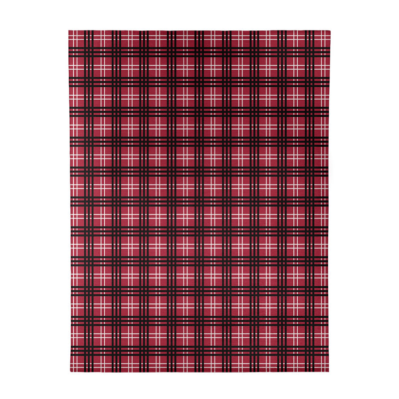 Tapis rouge à carreaux, Rectangle 9 pi x 12 pi