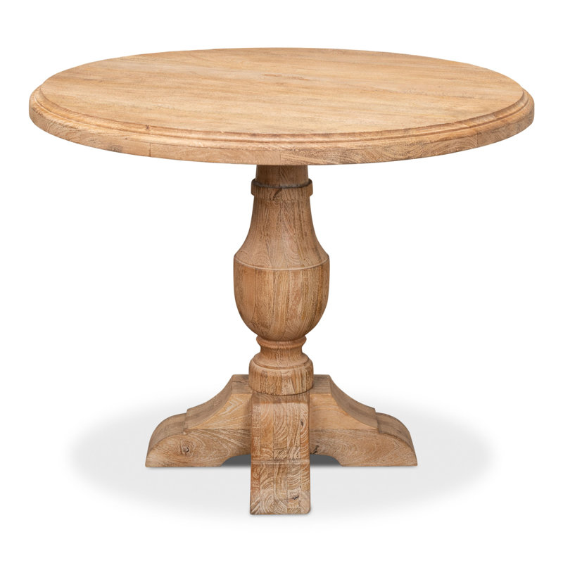 Dessie Round Solid Wood Dining Table
