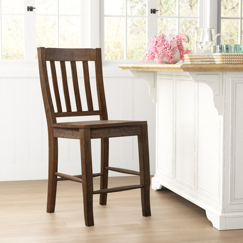 Tabouret de comptoir Olympia, Brun