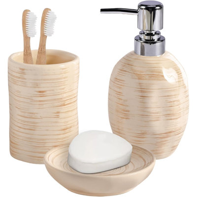 Bathroom accessory set 3 pieces