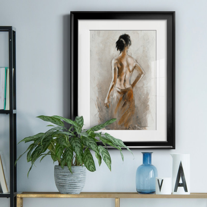 «Spa Moment» par Anthony Orme, reproduction d'art sur papier, H 22,5 po x l 30,5 po x P 1,5 po, Cadre noir
