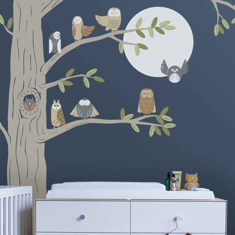 Non-Wall Damaging Accent, Dark Brown/ Gray/ Yellow Orange