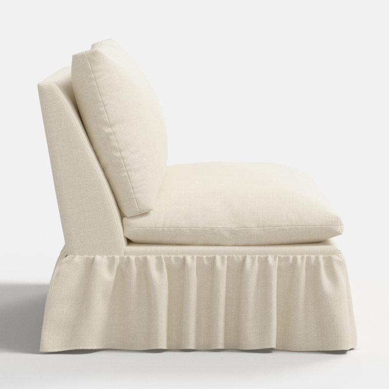 Thelma Settee, Relaxed Linen Cream