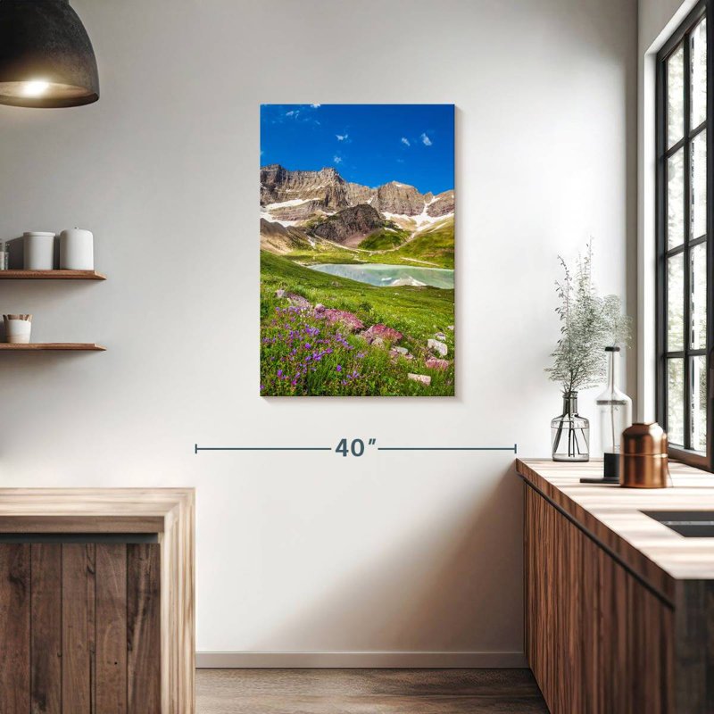 Alvord Glacier Park, Lakeside Mountain, H 36 po x l 24 po