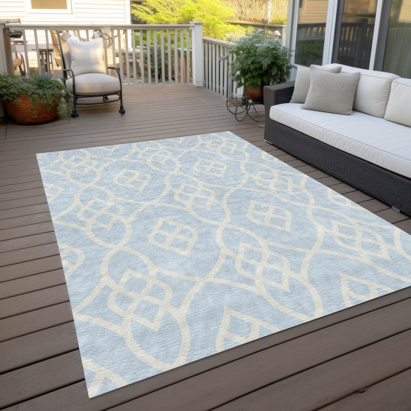 Tapis intérieur / extérieur mâle avec envers antidérapant, Rectangle 2'6" x 3'10"
