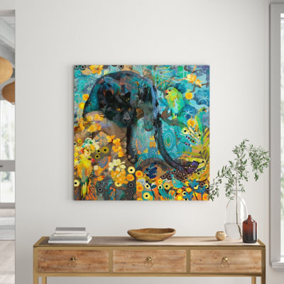 Evelia - Wrapped Canvas Painting