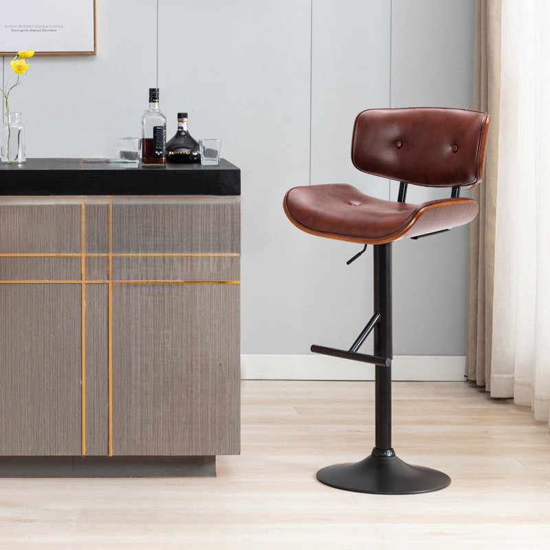 Tabouret de bar Pehrson, Brun
