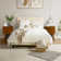 Boneva Mid-century Modern 2-Drawer Nightstand with Hidden Drawer and Built-In Outlets