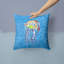  Coussin décoratif méduse 14 po