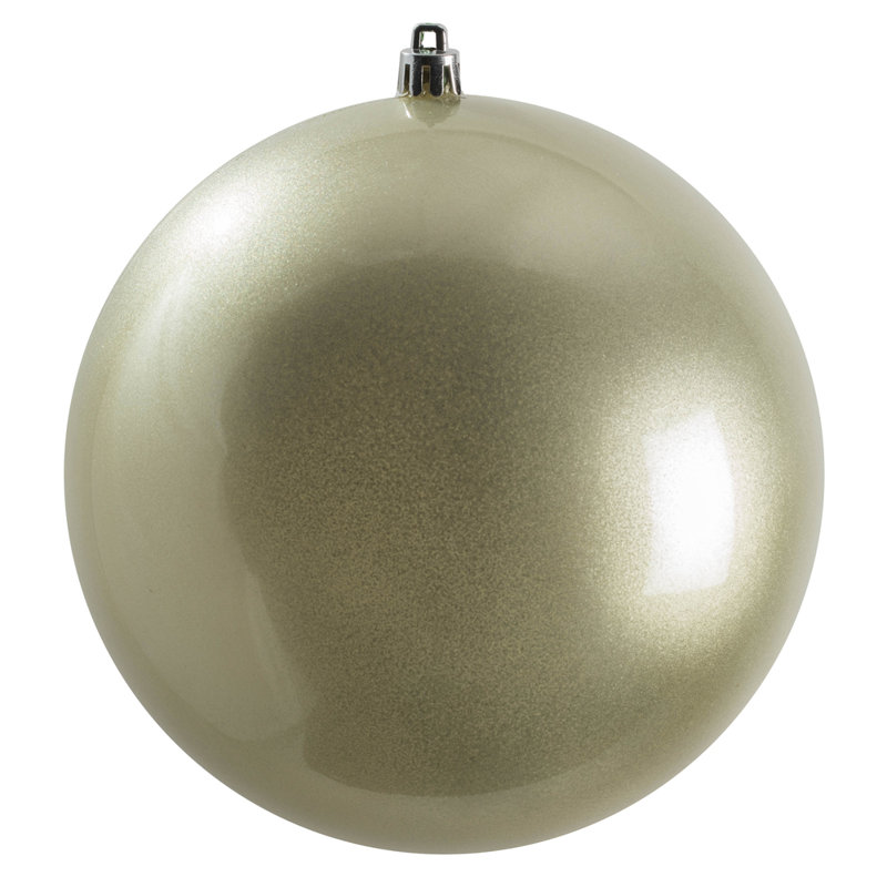 Décoration de boule décorative des Fêtes, H 6 po x l 6 po x P 6 po, Bonbon calcaire