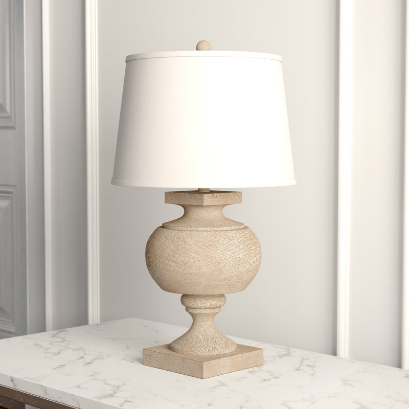 Lampe de table brune 31 po Manlius