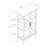 Curio Cabinet Lighted Curio Diapaly Cabinet With Adjustable Shelves And Mirrored Back Panel-1278854142