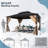 12'x16' Hardtop Gazebo With Galvanized Steel Roof & Aluminum Frame, Double-layer Canopy With Netting & Curtains, Permanent Outdoor Pavilion For Patio And Backyard, Brown-121934045