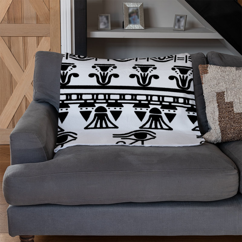 Rogersville Throw Blanket, Black
