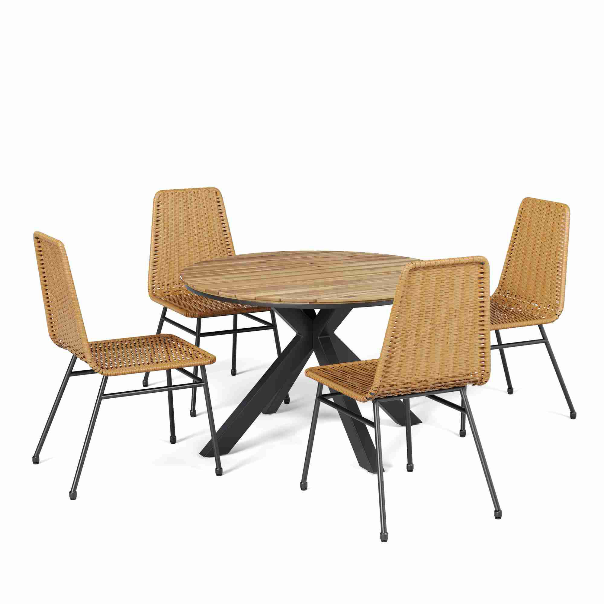 George Oliver Dining Table and Chairs Set | Wayfair